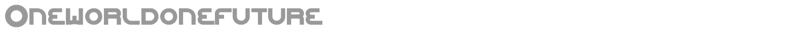 One World font preview